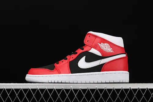 All categories Air Jordan Jordan series basketball shoes Air Jordan 1 Mid Air Jordan1 Mid AJ1 Joe 1 Little Chicago China basketball shoes BQ6472-601
